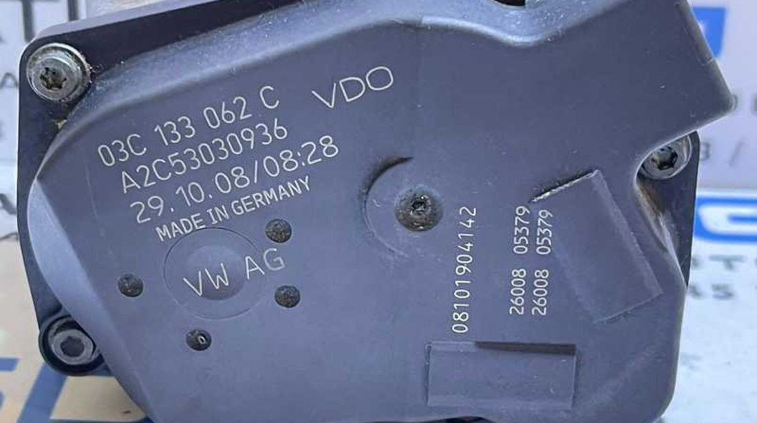 Clapeta Acceleratie VW Polo 6R 1.4 CGGB CMAA 2010 - 2014 Cod 03C133062C A2C53030936