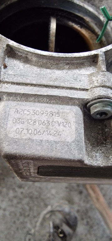 Clapeta Acceleratie Vw Seat Skoda Audi 1.9 tdi BKC BXE cod 03G128063C