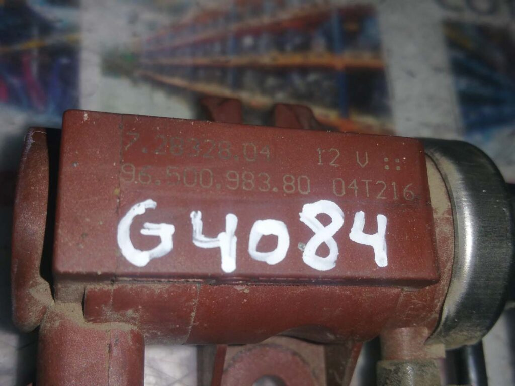 Clapeta aer PEUGEOT 407 9650098380 / 728328049650098380 / 72832804