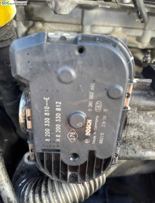 Clapeta de Acceleratie Opel Vivaro 2.0 DCI 2006 - 2013 Cod 8200330810E 8200330812 8200330810 0281002...