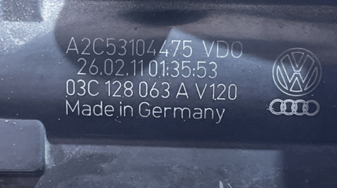 Clapeta de acceleratie VW Passat B7 1.4TSI Sedan sedan 2011 (03C128063A)