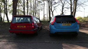 Clasic vs modern: Volvo 850 R si V60 Polestar se intrec in sunete si tonalitati