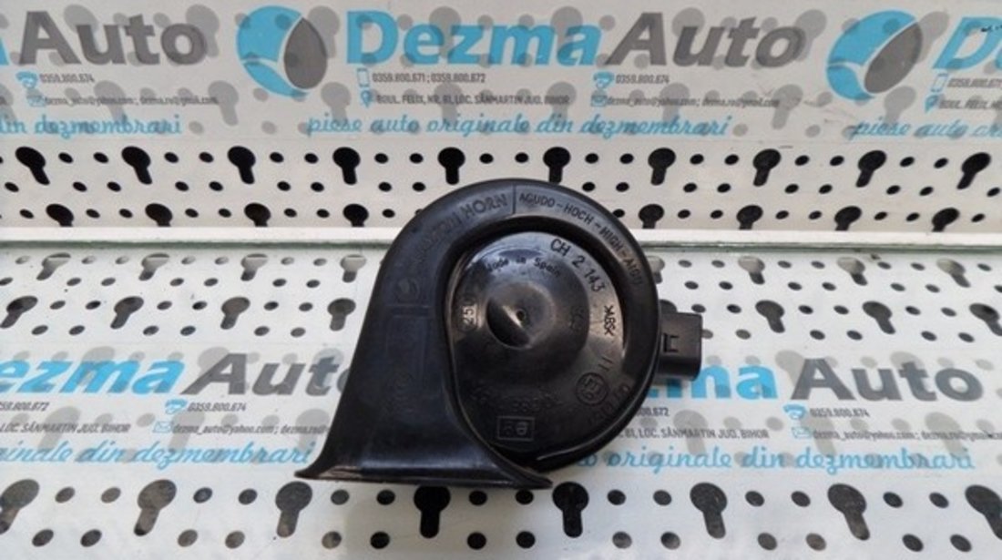 Claxon, 3B0951223E, Skoda Fabia 2 (5J) 2011-2014, (id:169169)