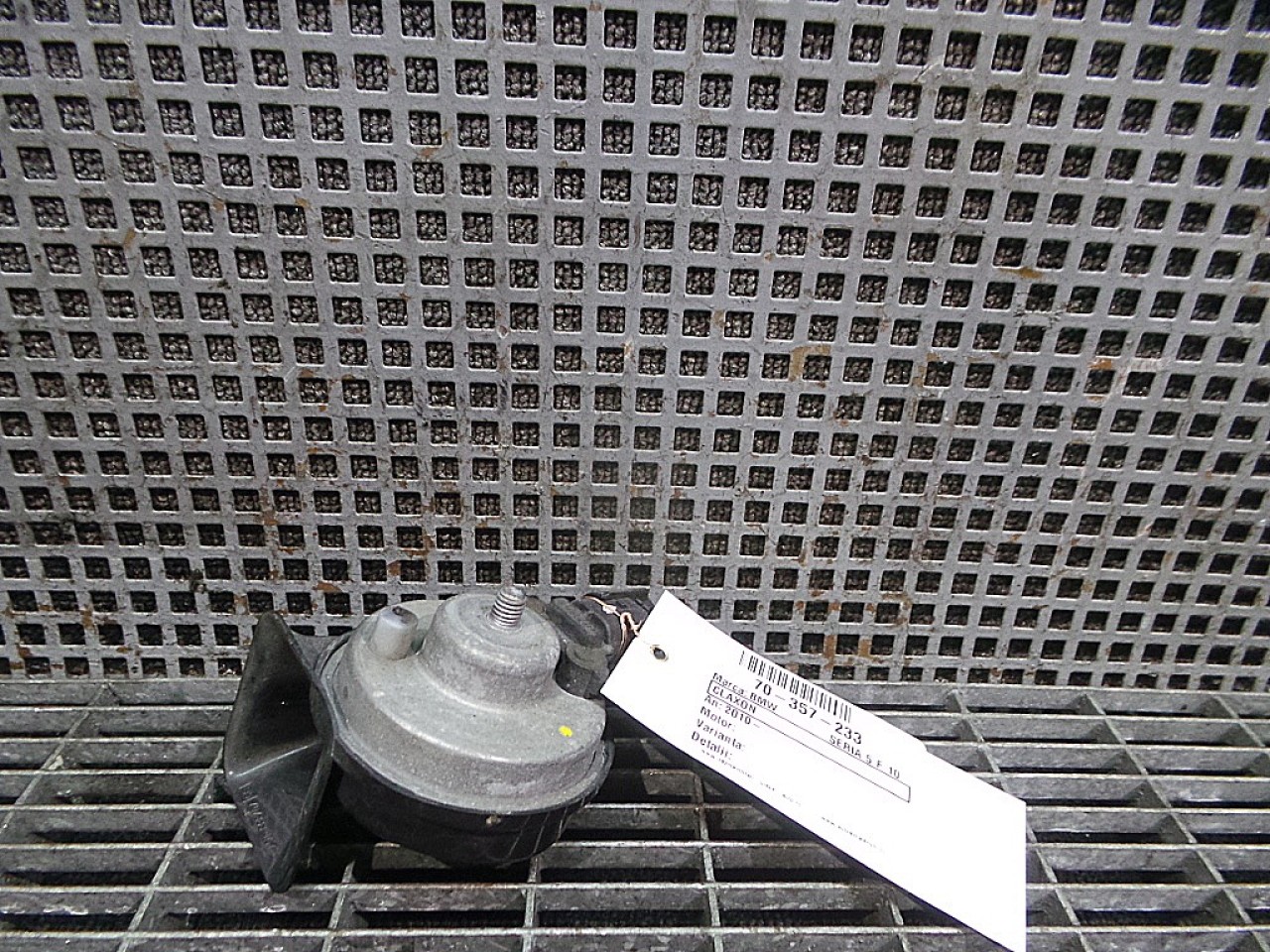 CLAXON BMW SERIA 5 F 10 SERIA 5 F 10 - - (2010 2014)