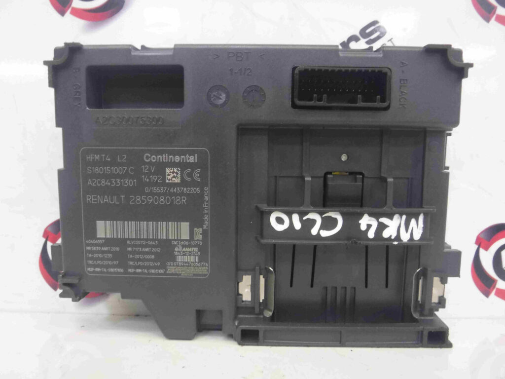 Claxon pornire CONTINENTAL RENAULT CLIO 285908018R / A2C84331301 / HFM T4L2 / HFMT4L2 / S180151007 C / S180151007C285908018R / A2C84331301 / HFM T4L2 / HFMT4L2 / S180151007 C / S180151007C
