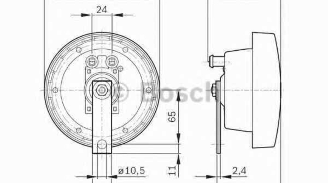 Claxon Producator BOSCH 0 320 226 004