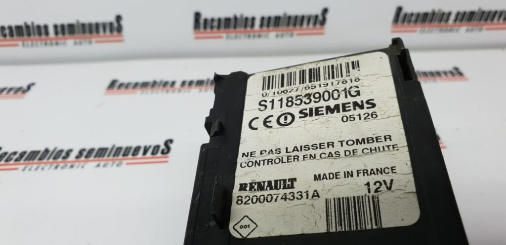 Claxon SIEMENS RENAULT MEGANE S118539001G / 8200074331AS118539001G / 8200074331A