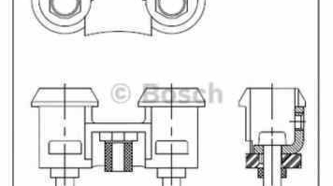 Claxon VW GOLF III 1H1 BOSCH 0 986 320 146