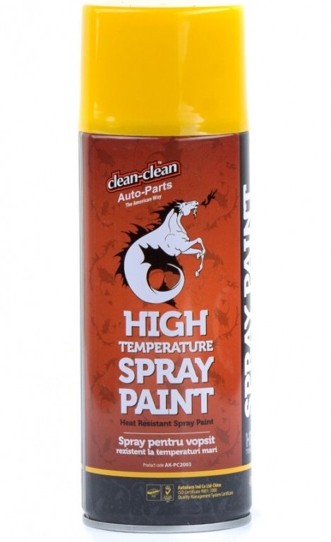 Clean Clean Spray Vopsea Etrier Galben 400ML AK-PC2003