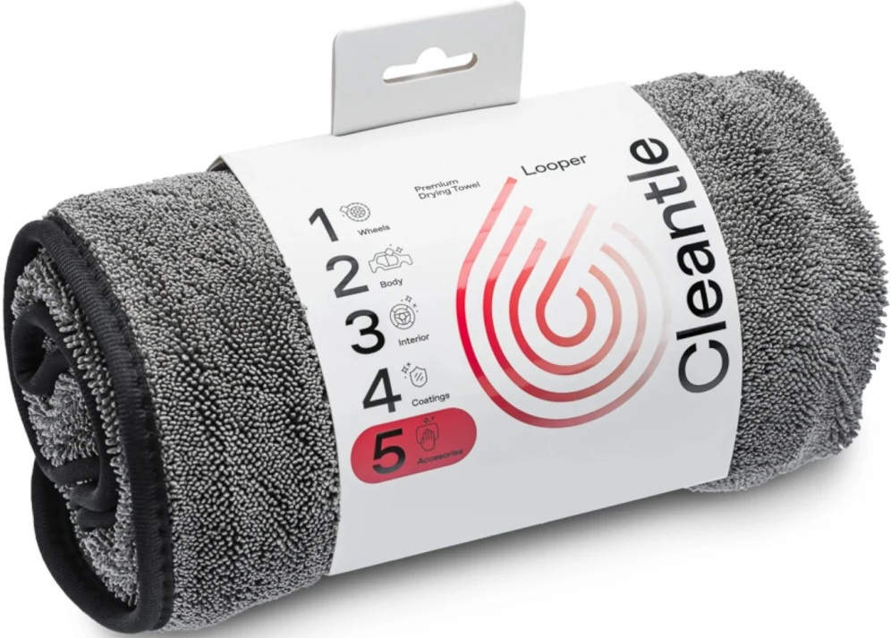 Cleantech Cleantle Looper Laveta Microfibra Uscare Auto 600GSM 70X90 CTL-LOOPERB