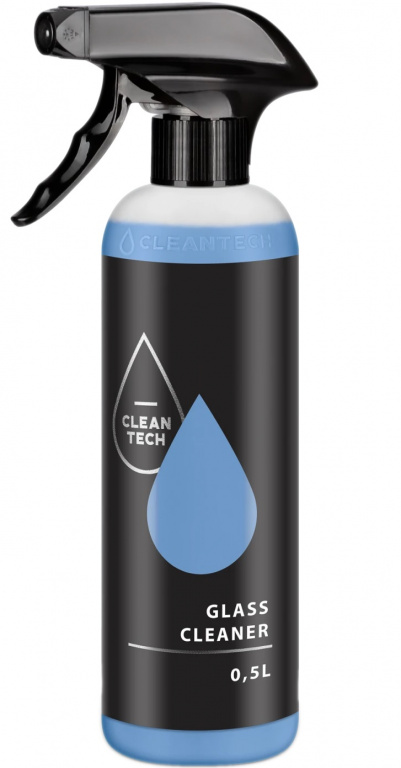 Cleantech Glass Cleaner Solutie Curatat Geamuri Auto 500ML CT-GLASS500