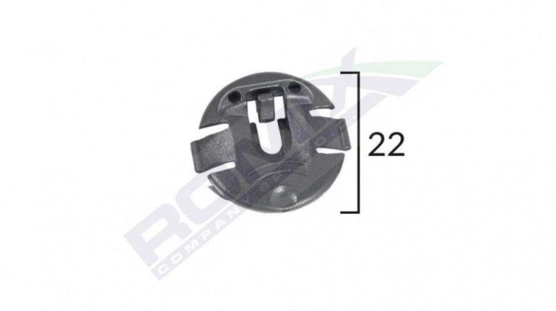 Clema fixare elemente roata pentru audi, vw negru set 10 buc UNIVERSAL Universal #6 C70142-RMX