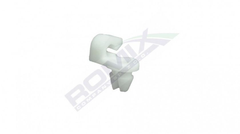 Clema Fixare Mecanism Inchidere Usa Pentru Fiat, Alfa, Lancia, Alb - Set 10 Buc Romix C70175-RMX