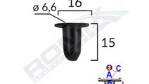 CLEMA FIXARE PRAG PENTRU VW SET 10 BUC