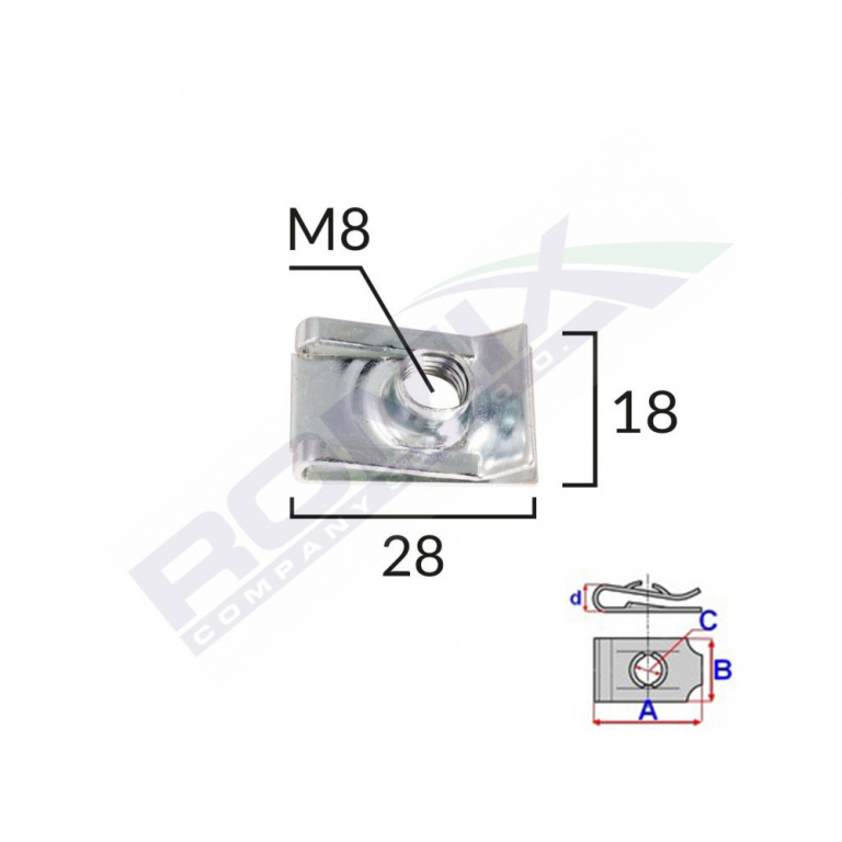 Clema Motocicletapentru Bmw Set 10 Buc Romix C60478-RMX