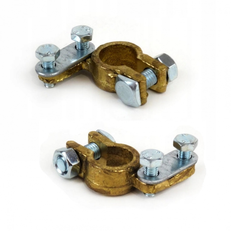Clema pentru baterie auto din alama 600AMP 2 buc (borne baterie) AVX-AM01161