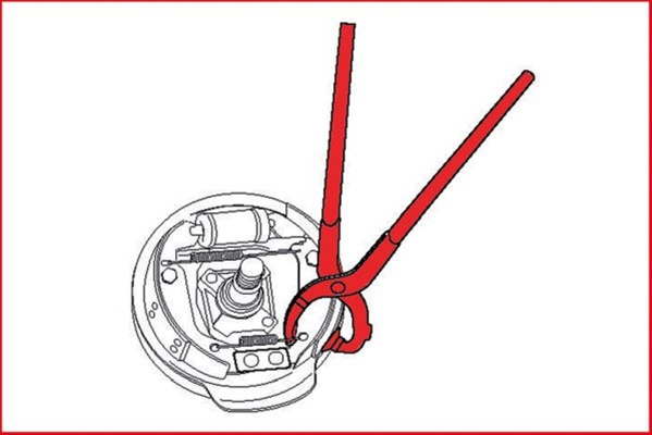 Cleste Arcuri De Frana 220 Mm Ks Tools 150.2116