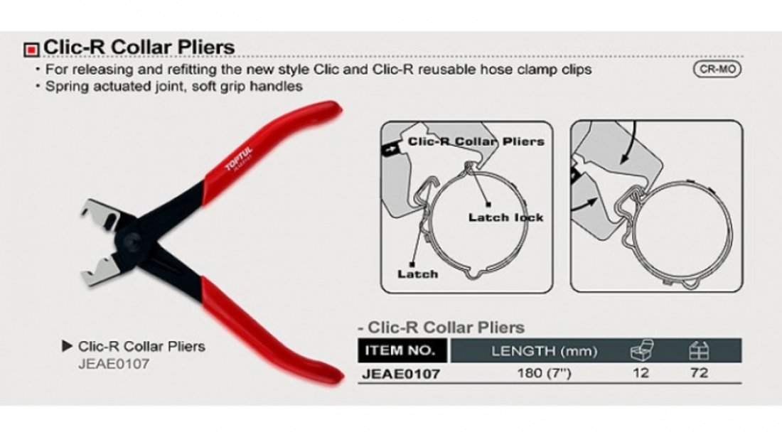 Cleste Coliere Clic-R Toptul JEAE0107