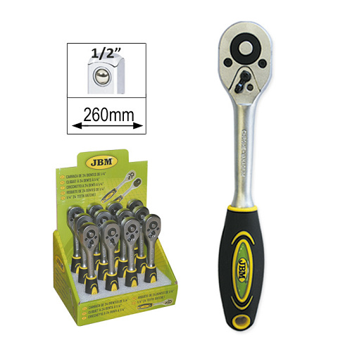CLICHET CU 24 DINTI - 1/2` 260MM JBM 51287 JBM