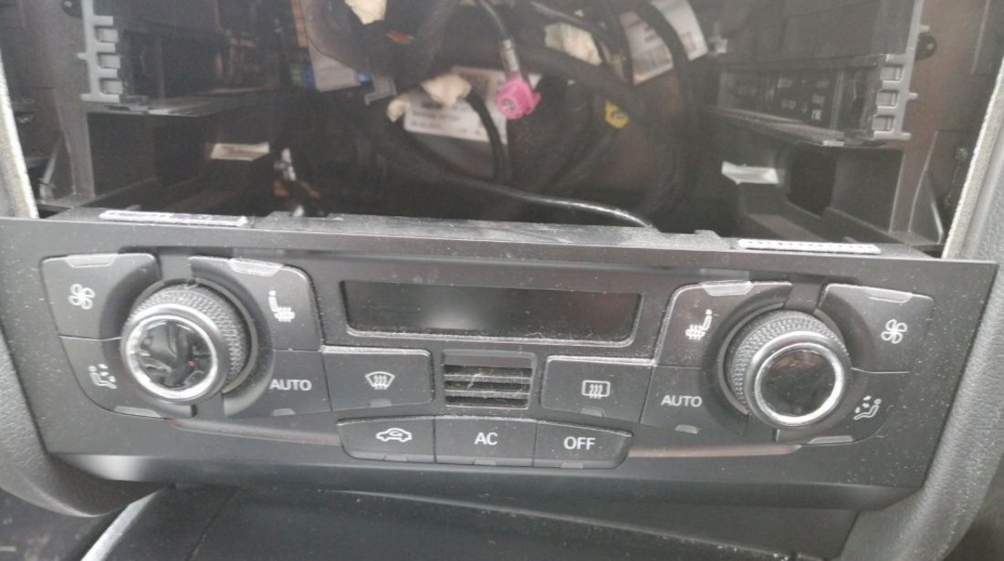 Climatronic Panou Comanda AC Aer Conditionat Clima cu Incalzire Scaune Audi A4 B8 2008 - 2012