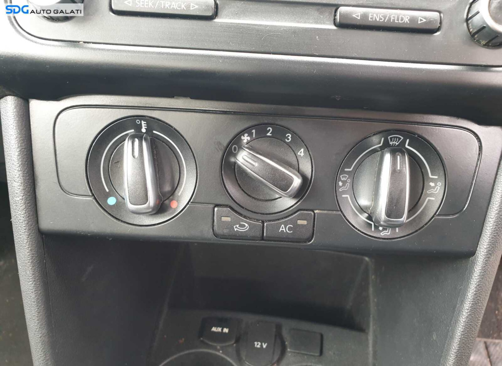 Climatronic Panou Comanda AC Aer Conditionat Clima Volkswagen Polo 6R 2009 - 2017