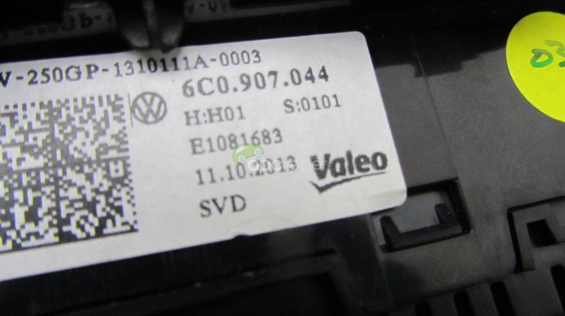 Climatronic VW POLO 6R / 6C 2015 Original cod 6C0907044