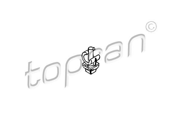 Clip Compartiment motor (103540 HAN)
