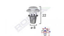 Clips fixare elemente exterioare pentru seat vw 8x...