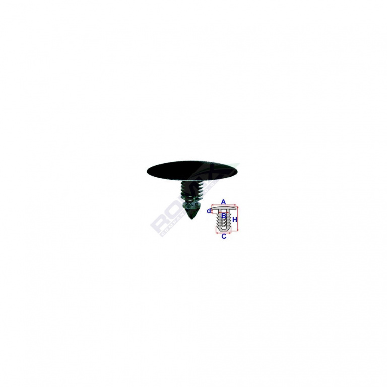 Clips Fixare Pentru Dacia Renault Set 10 Buc Romix C40135-RMX
