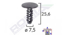 Clips Tapiterie Pentru Fiat/lancia/alfa Romeo Set ...