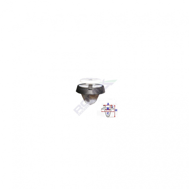 Clips Tapiterie Pentru Skoda Set 10 Buc Romix C60438-RMX