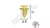 Clips tapiterie pentru vw/ford/seat set 10 buc UNI...