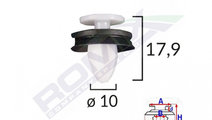 Clips Tapiterie Peugeot 407/408 Set 10 Buc Romix C...