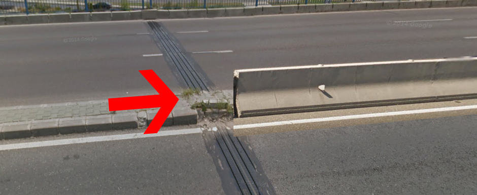CNADNR ia primele masuri in cazul bordurilor “criminale” de pe DN1 CNADNR ia primele masuri in cazul bordurilor “criminale” de pe DN1