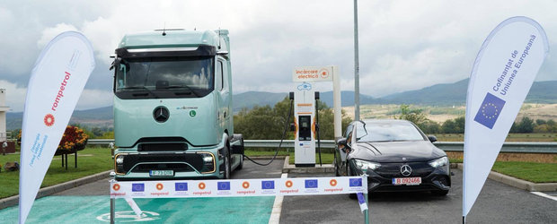 CNAIR: Inca 11 statii de incarcare pentru vehicule electrice deschise pe Autostrada A1