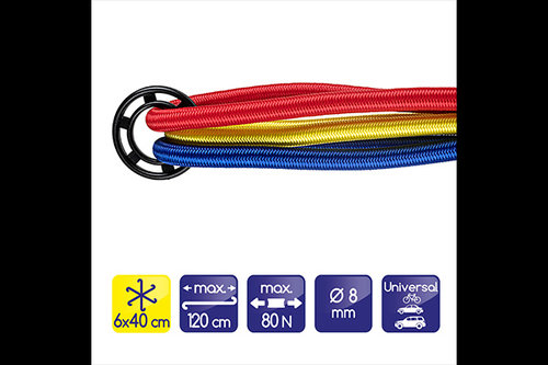 Coarda Prindere Bagaje 40cm 3 Buc Alca 881060