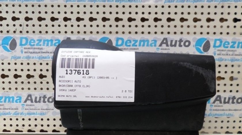 Cod 1K0805962A Difuzor captare aer Audi A3 8P1