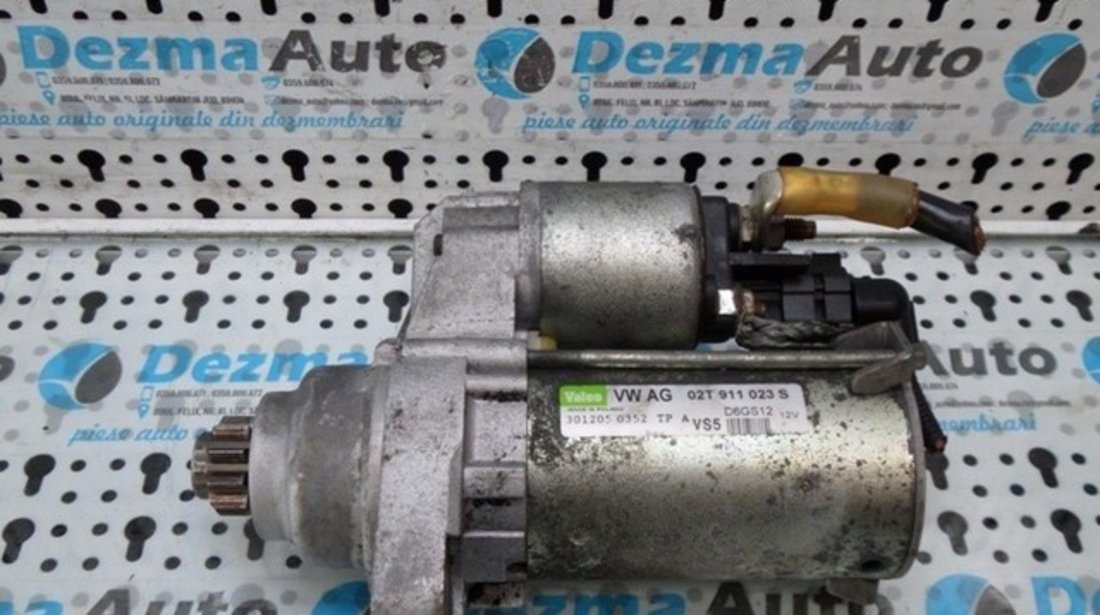 Cod oem: 02T911023, electromotor valeo Vw Eos, 1.6fsi, BLF