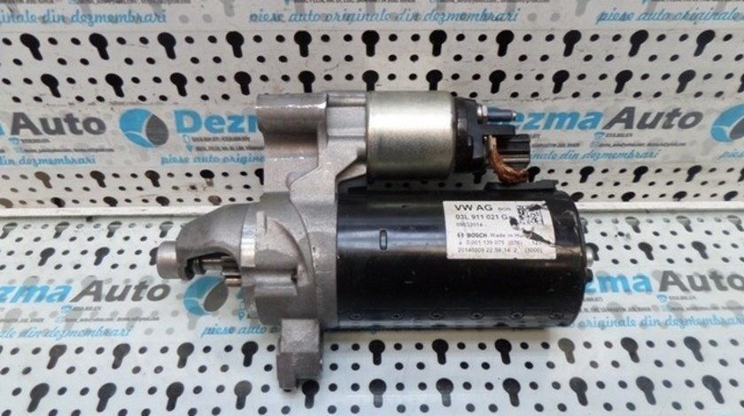 Cod oem: 03L911021G, 0001139075, electromotor Audi A4 (8K2, B8) 2.0tdi, CAGC