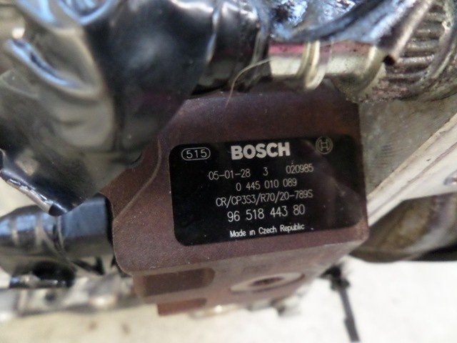 Cod oem: 9651844380, 0445010089, Pompa inalta presiune, Ford Focus C-Max 1.6 tdci, G8DB