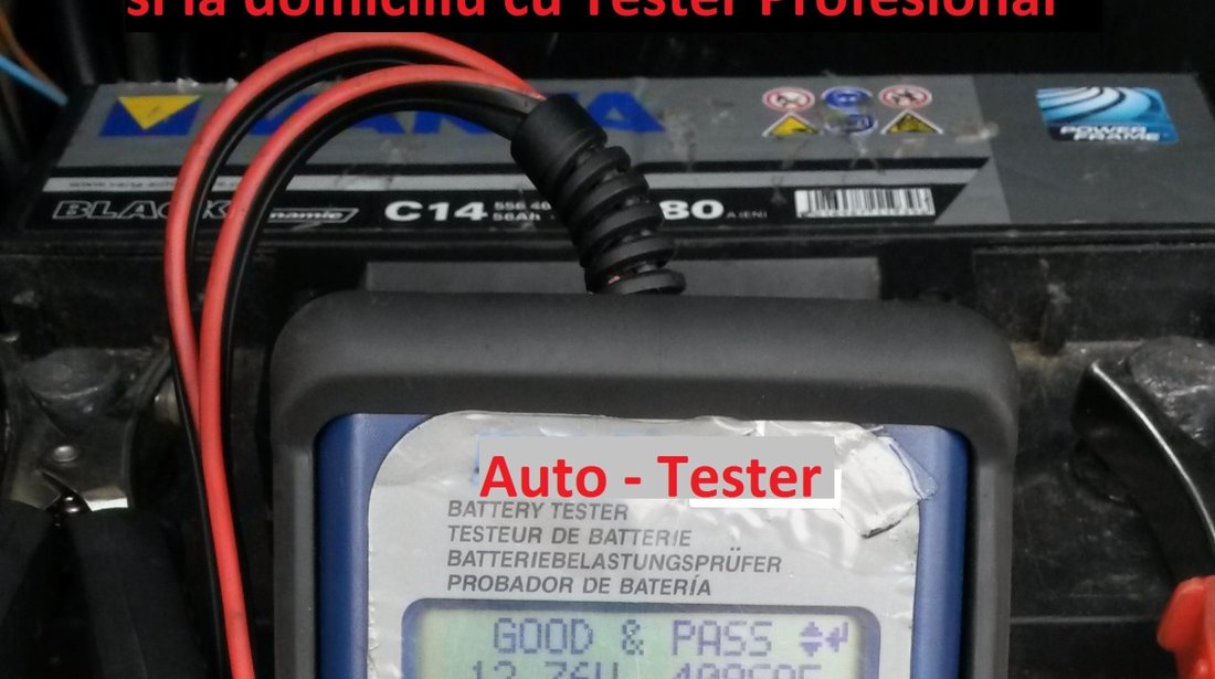 Codare inregistrare baterie acumulator auto