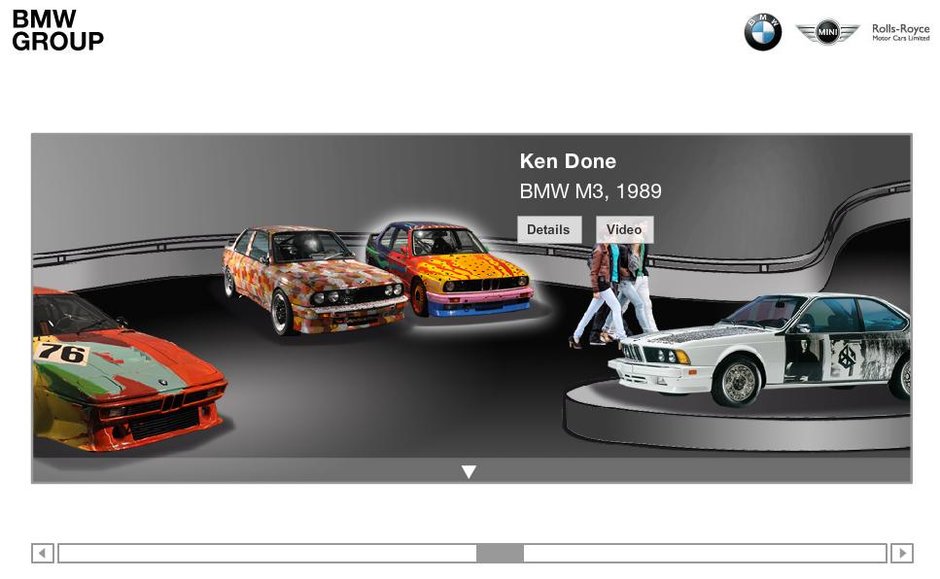 Colectia BMW Art Cars poate fi de acum admirata online