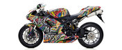 Colectia Ducati Kill Me Fast - Arta intalneste lumea moto