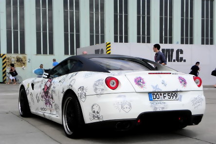 Colectia primavara-vara: Edo 599 GTB & Ed Hardy Colectia primavara-vara: Edo 599 GTB & Ed Hardy