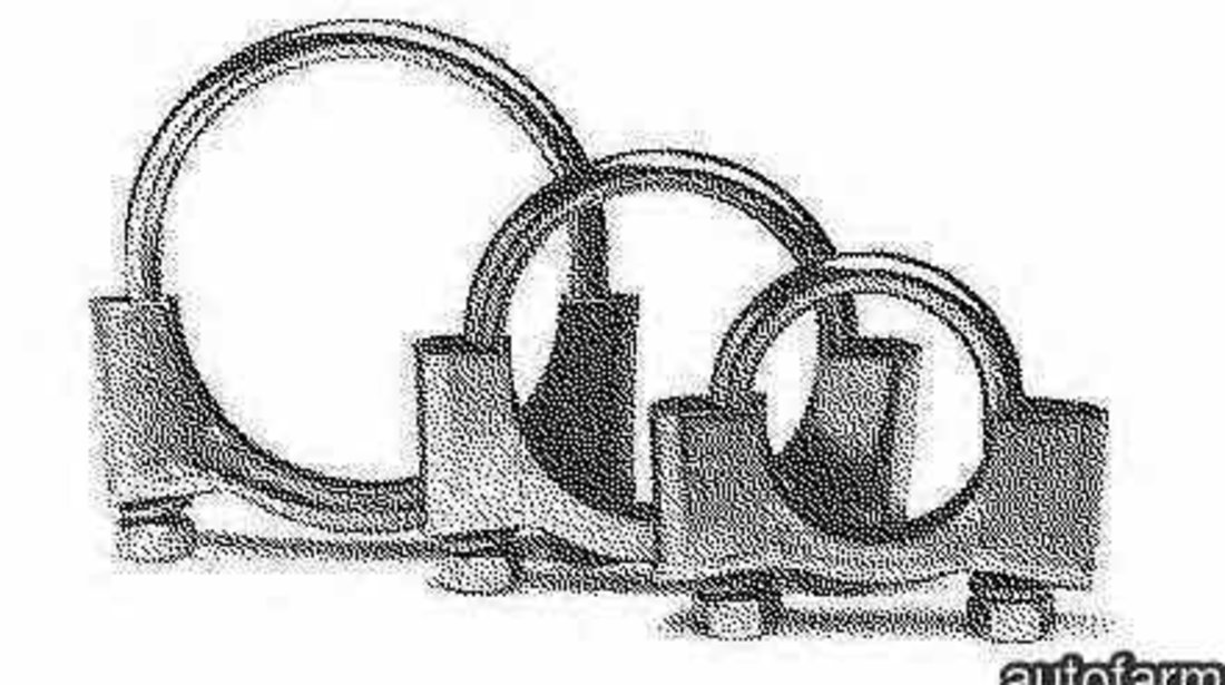 Colier, sistem de esapament AUSTIN METRO BOSAL 250-242