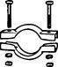 Colier, sistem de esapament FIAT SCUDO platou / sasiu (272, 270) (2007 - 2016) WALKER 86219 piesa NOUA
