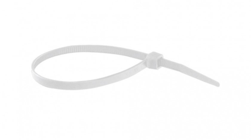 Coliere nylon albe rezistente uv 3.5x290mm set 100buc - norma UNIVERSAL Universal #6 8600110403