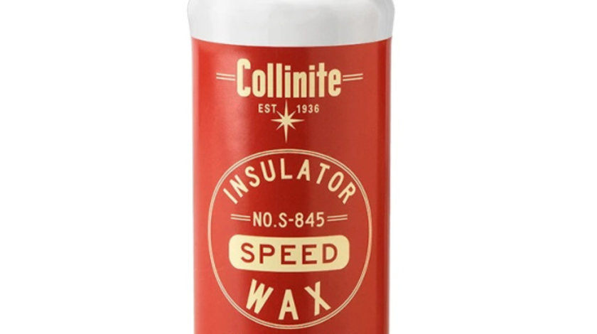Collinite Insulator Speed Wax No.S-845 Solutie Ceara Rapida Carnauba + Polymer Sealant 473ML CO-S-845