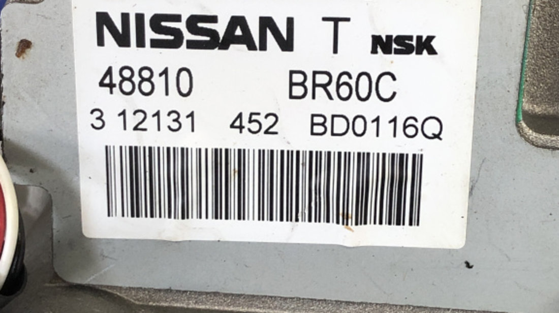 Coloana directie Nissan Qashqai 1.6 dCi Manual, 130cp R9M sedan 2012 (BD0116Q)