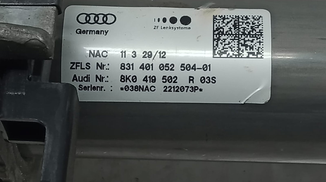 Coloana volan 8K0419502 Audi A4 B8/8K [facelift] [2011 - 2016] 2.0 tdi CJCA